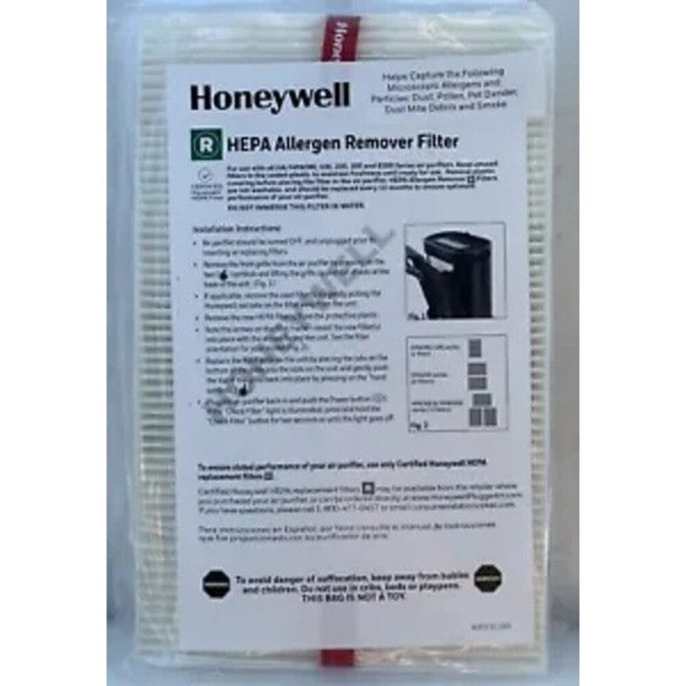 T7 Genuine Honeywell HEPA Air Purifier Filter HRFR1 White HPA090/100/200/250/300